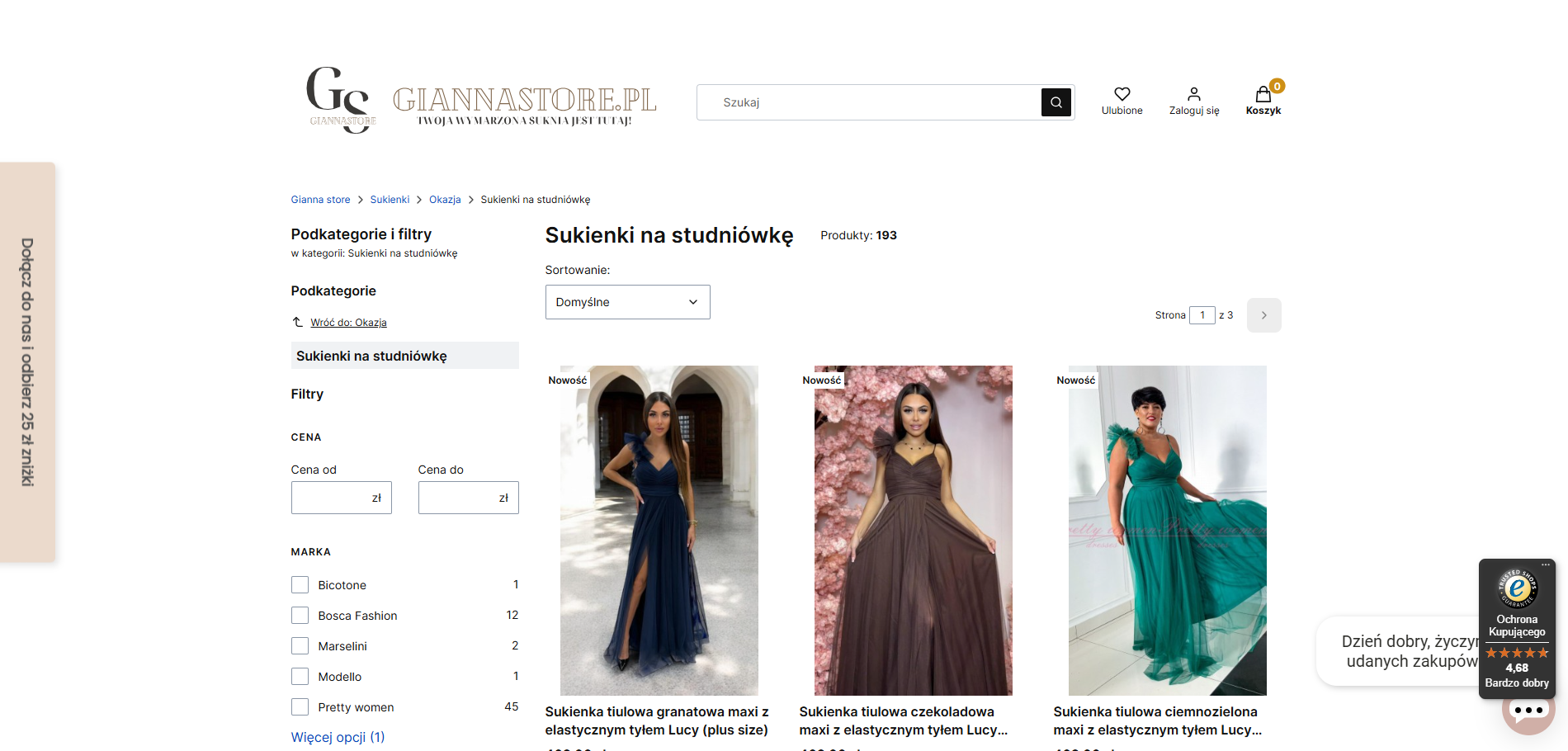 Czerń, granat, a może bordo? Kolory sukienek na studniówkę, które wyglądają elegancko