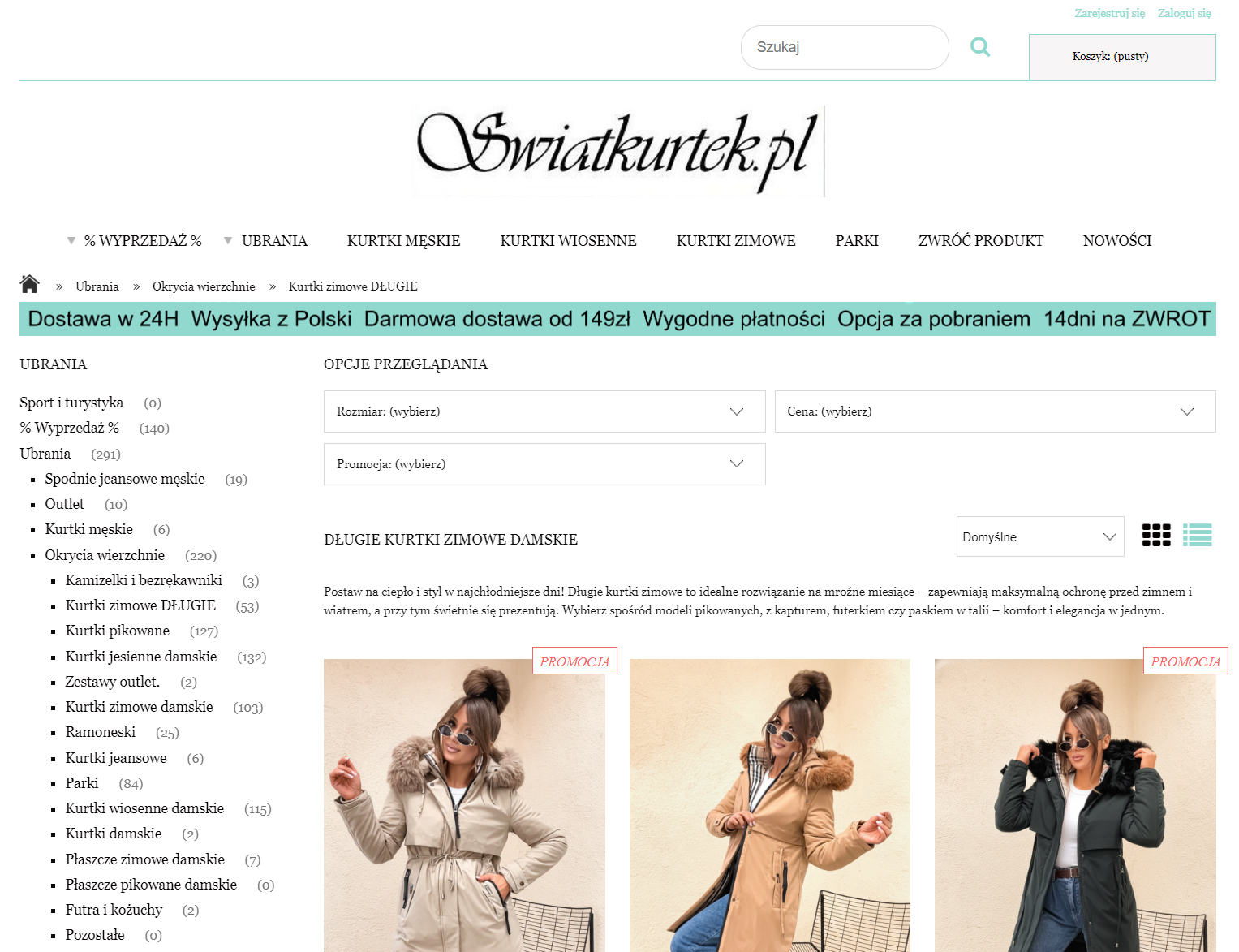 Długie kurtki zimowe damskie - jak wybrać model, który naprawdę da ciepło?