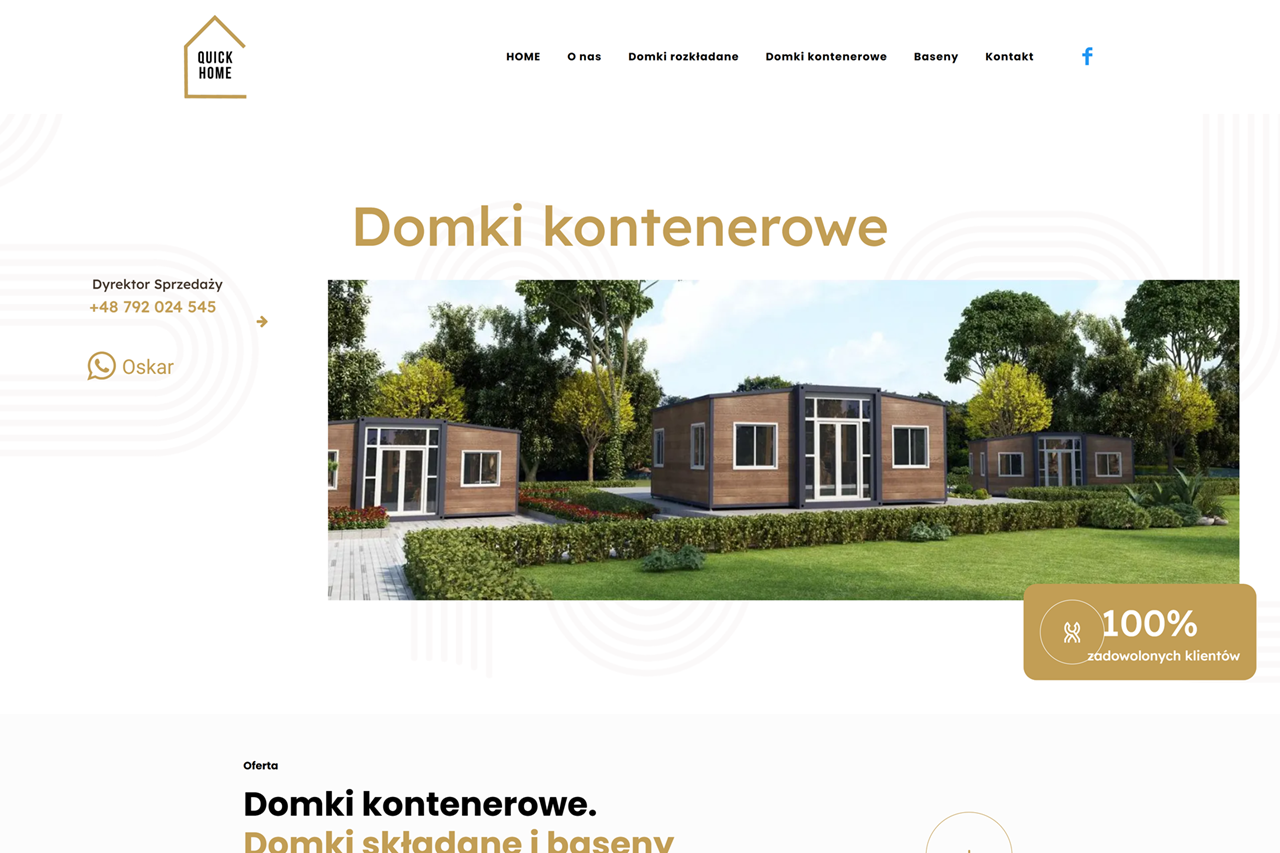 QUICK HOME - Domki kontenerowe
