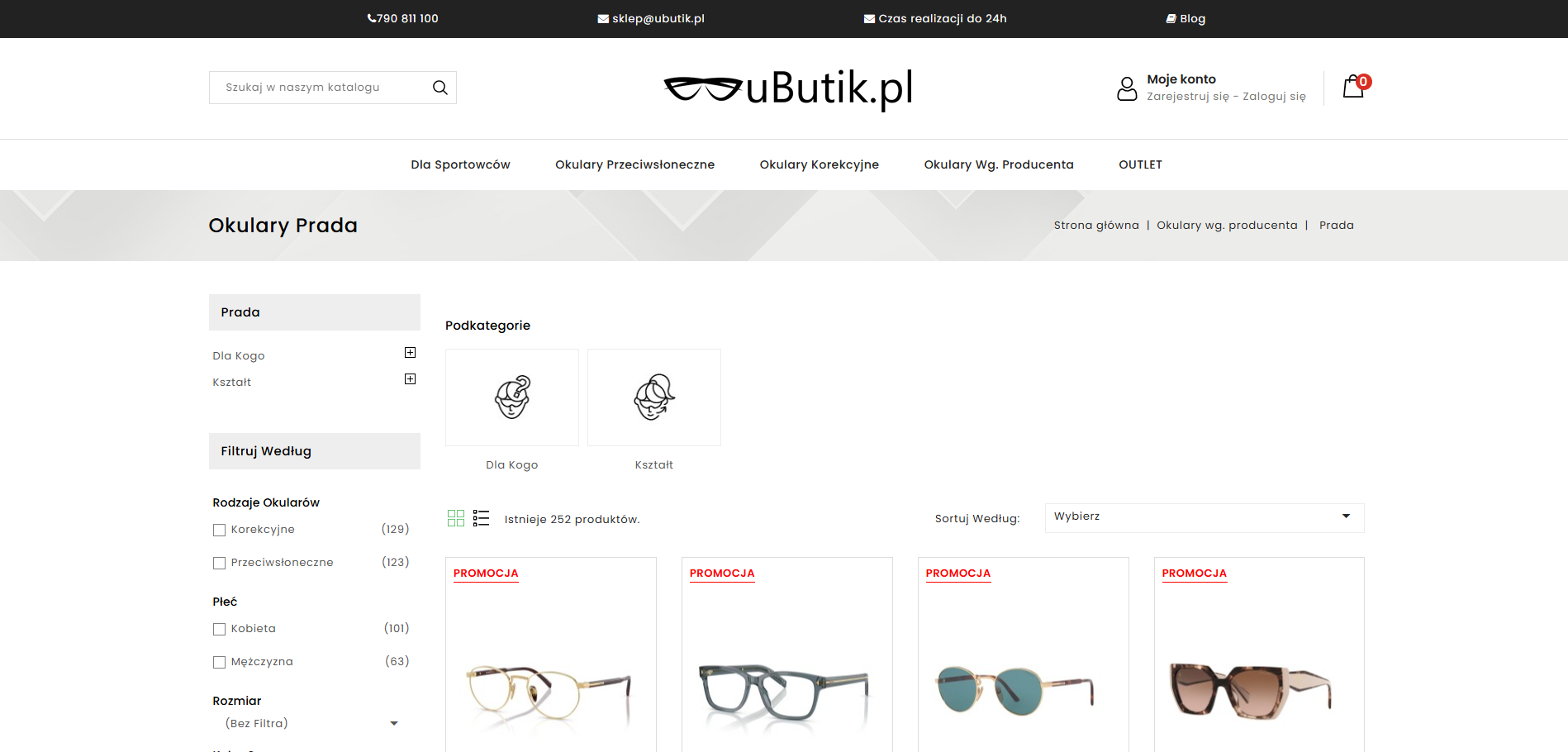 Okulary Prada - symbol luksusu i nowoczesnej elegancji